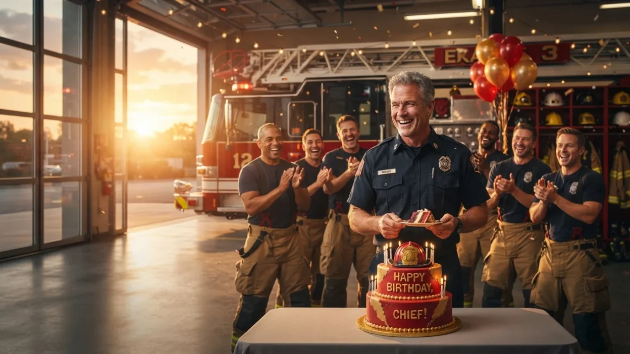 Happy Birthday Wishes to a Fireman