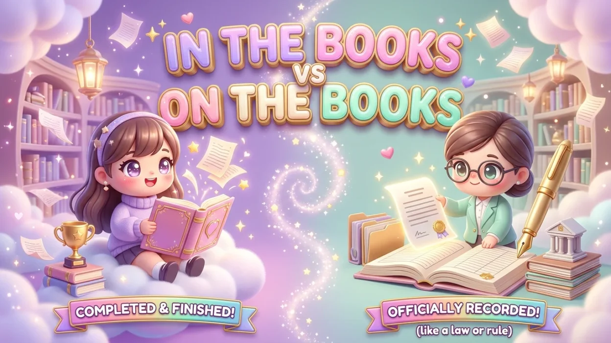 In the Books vs On the Books