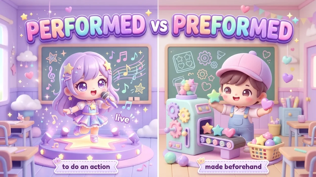 Performed vs Preformed